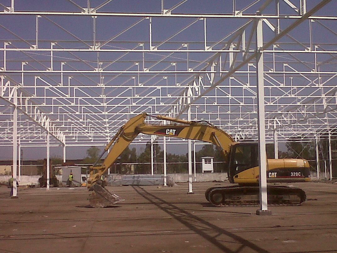 Morocco: Construction of the new hangar