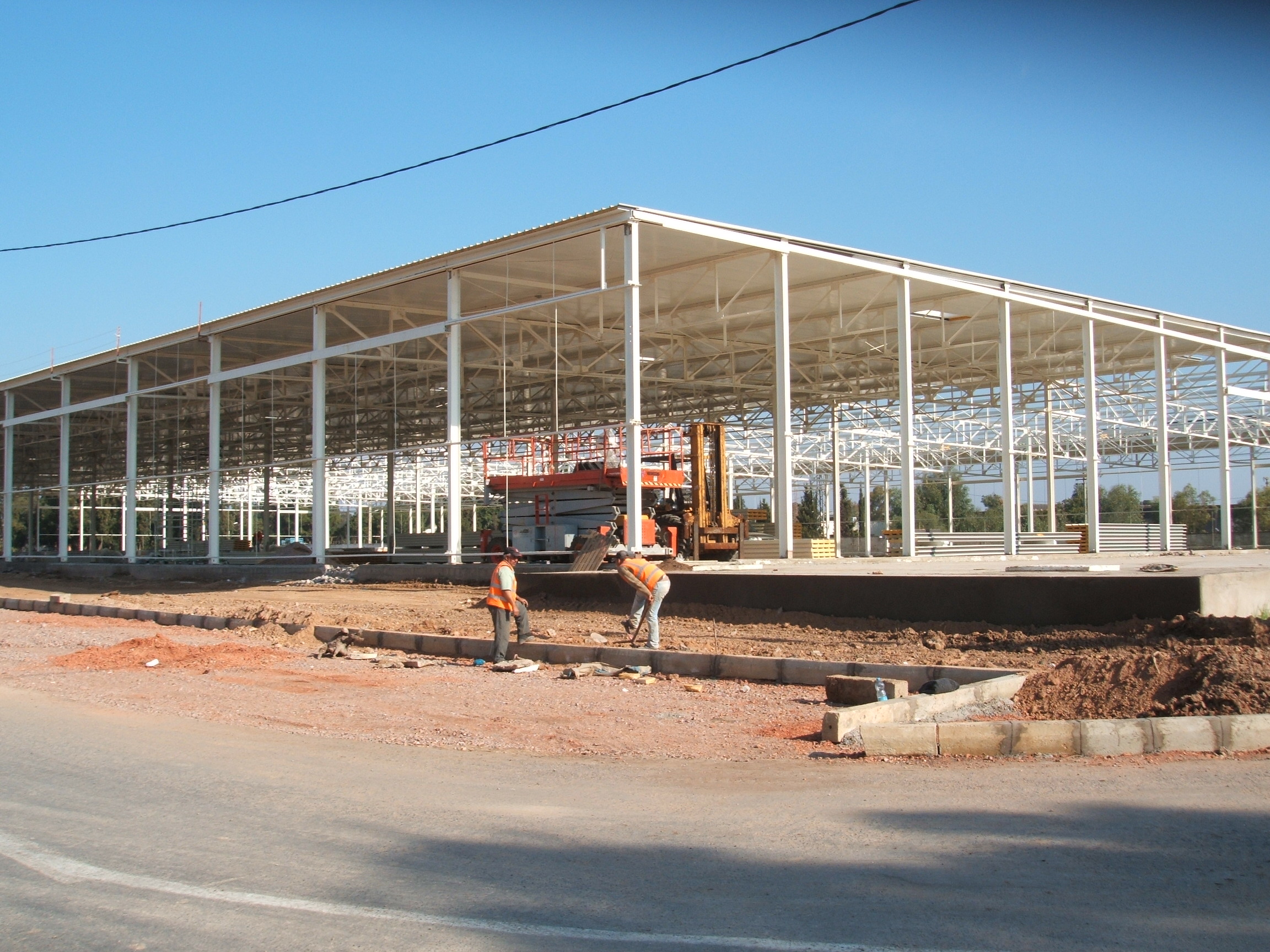 Morocco: Construction of the new hangar